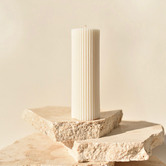 Ancient Candle Co Fluted Column Soy-Blend Candle