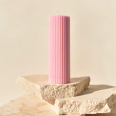 Ancient Candle Co Fluted Column Soy-Blend Candle