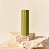 Ancient Candle Co Fluted Column Soy-Blend Candle