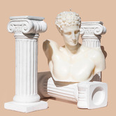Ancient Candle Co Hermes Bust Sculpture Soy-Blend Candle