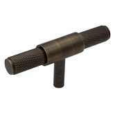 Manovella Charmian Knurled T-Bar Cabinet Pull