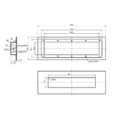Manovella Stainless Steel Flush Pull Door Handle