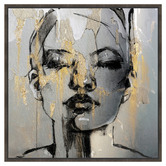 Vyve Fyre Design Gold Fantasy Printed Wall Art