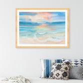 Vyve Fyre Design Sea &amp; Sun Printed Wall Art