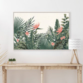 Vyve Fyre Design Tropical Jungle Printed Wall Art