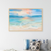 Vyve Fyre Design Sea &amp; Sun Printed Wall Art