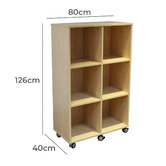 Suiteplay Kids&#039; Silas 6 Hole Cubby Unit