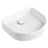 ADP Arch Fluted Above Counter Ceramic Basin