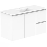 ADP Jane Express 1200mm Polar White Single Vanity with Basin