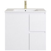 ADP Jane Express 750mm Polar White Single Vanity with Basin