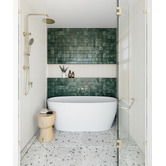 ADP Submerge 1600mm Cast Marble Oval Freestanding Bath