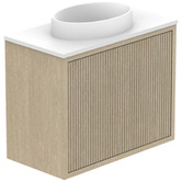 ADP Clifton&nbsp;470mm&nbsp;Wall Hung Single Vanity with Semi-Inset Basin