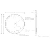 ADP Shine Round LED Wall Mirror