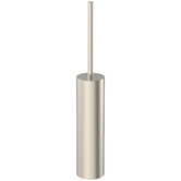 ADP Round Stainless Steel Toilet Brush &amp; Holder Set