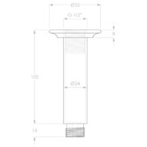 ADP Eternal 100mm Shower Arm
