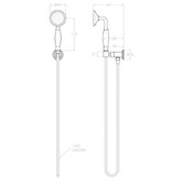 ADP Eternal Round Hand-held Shower