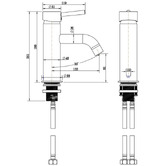 ADP Bloom Basin Mixer