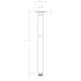 ADP Soul 300mm Shower Arm
