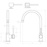 ADP Soul Chrome Kitchen Mixer