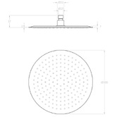 ADP Soul 300mm Round Shower Head