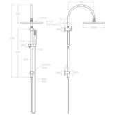 ADP Soul Gooseneck Twin Shower