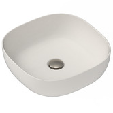 ADP Glam 400mm Square Ceramic Above Counter Basin