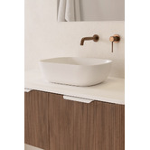 ADP Stadium Oval Ceramic Basin
