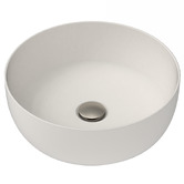 ADP Glam 390mm Round Ceramic Above Counter Basin