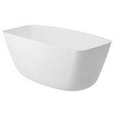 ADP Slumber 1565mm Cast Marble Rectangle Freestanding Bath