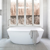 ADP Slumber 1565mm Cast Marble Rectangle Freestanding Bath