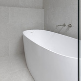 ADP Submerge 1600mm Cast Marble Oval Freestanding Bath