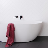 ADP Day Dream 1650mm Cast Marble Oval Freestanding Bath