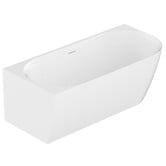 ADP Glacier 1700mm Gloss White Acrylic Corner Bath