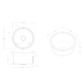 ADP Clovelly 460mm Single Stainless Steel Kitchen Sink