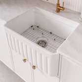 ADP Vaucluse 608mm Single Ceramic Farmhouse Sink &amp; Accessory Package