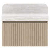 ADP Harper 835mm Wall Hung Single Vanity with Solid Surface Countertop