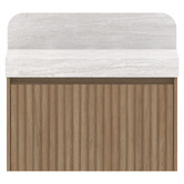 ADP Harper 835mm Wall Hung Single Vanity with Solid Surface Countertop