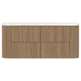 ADP Thirroul 1200mm Wall Hung Single Vanity with Solid Surface Countertop