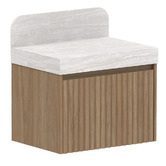 ADP Harper 685mm Wall Hung Single Vanity with Solid Surface Countertop