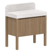 ADP Harper 900mm Freestanding Single Vanity with Solid Surface Countertop