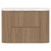 ADP Thirroul 750mm Wall Hung Single Vanity with Solid Surface Countertop