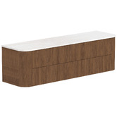 ADP Thirroul 1800mm Wall Hung Double Vanity with Solid Surface Countertop