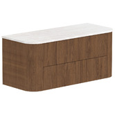 ADP Thirroul 1200mm Wall Hung Single Vanity with Solid Surface Countertop