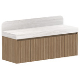 ADP Harper 1435mm Wall Hung Single Vanity with Solid Surface Countertop