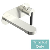 ADP Bronx 200mm Bath/Basin Wall Mixer Set Trim Kit