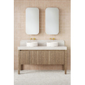 ADP Harper 1500mm Freestanding Double Vanity with Solid Surface Countertop