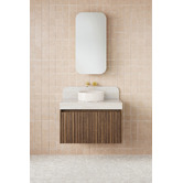 ADP Harper 835mm Wall Hung Single Vanity with Solid Surface Countertop