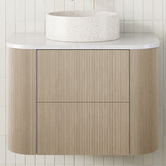 ADP Thirroul 750mm Wall Hung Single Vanity with Solid Surface Countertop