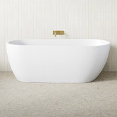 ADP Day Dream 1650mm Cast Marble Oval Freestanding Bath