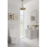 ADP Bloom Brass &amp; Steel Robe Hook